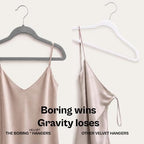66 Pack Gray Velvet Hangers Non Slip, Felt Hangers - Image 4