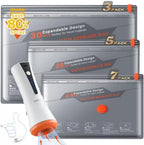 15 Combo Travel Vacuum Storage Bags with Portable Cordless Electric Pump by Unknown