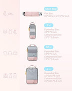 BAGSMART Compression Packing Cubes for Travel Essentials - Image 3
