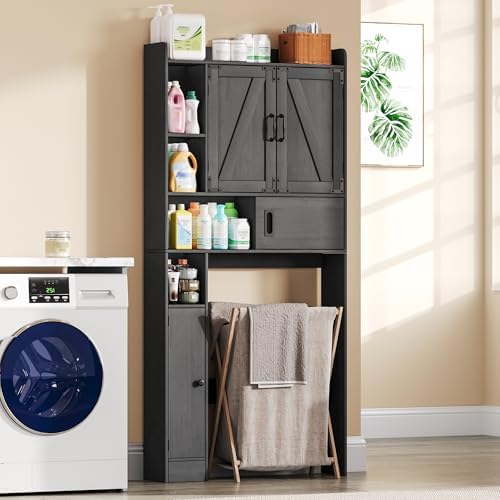 ChooChoo Over The Toilet Storage Cabinet with Adjustable Shelves - Image 4
