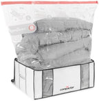 Compactor XXL Vacuum Storage Bag & Semi-Rigid Box, Closet Organizer, 210L by Compactor