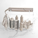 Affogato Storage Holder Compatible with Shark FlexStyle HD430C, Desktop Organizer for Storage Attachments, Acrylic Hairdryer Rack with Cord Hanger for Accessories Curlers Brushes Diffuser - Image 2