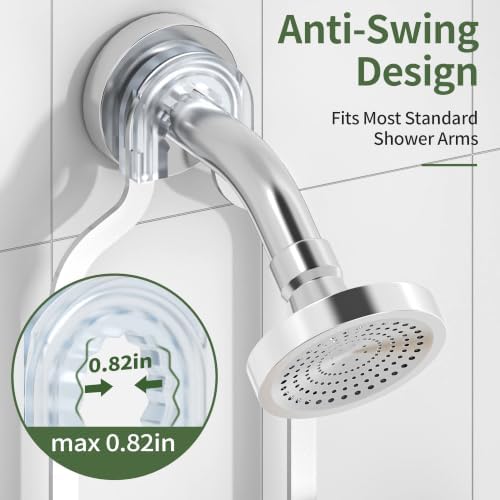 DAOYA Shower Caddy Hanging for Handheld Showerhead, Shower Rack, Aluminum - Image 2