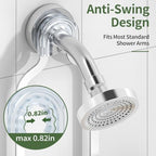 DAOYA Shower Caddy Hanging for Handheld Showerhead, Shower Rack, Aluminum - Image 2