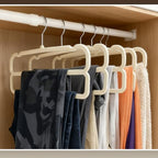 30 Pack Velvet Pants Hangers Beige - Image 4