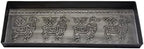 HF by LT Llama Pattern Metal Boot Tray, 30 x 13 inches, Antique Zinc Finish - Image 2