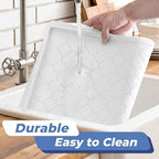Jin&Bao Under Sink Mat 34" x 22" Waterproof Silicone Cabinet Kitchen Liner - Image 4