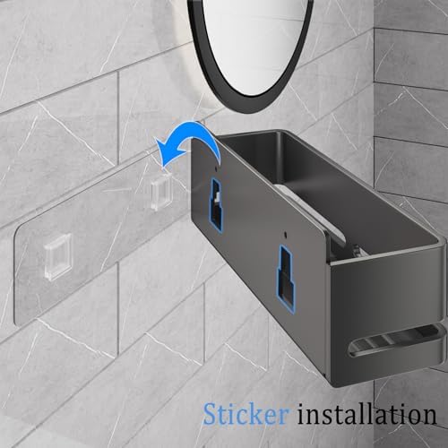 Shower Caddy 2-Pack Shower Shelf, Heavy-Duty Bathroom Storage Shelf - Image 5