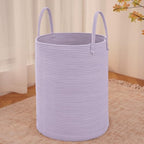 JMvicyroam 100L Cotton Rope Laundry Basket Hamper, Purple by JMvicyroam