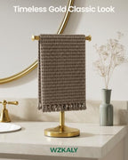 Gold Freestanding Hand Towel Holder Countertop, Height Adjustable - Image 7