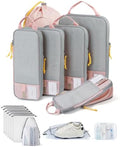 BAGSMART Compression Packing Cubes for Travel Essentials by BAGSMART