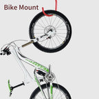 24 Pack Bike Rack Garage Hooks for Hanging, PVC Coated, Red - Image 7