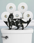 Cat Toilet Paper Holder Stand, Decorative Toilet Paper Storage by Wigag