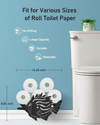 Ocean Fish Toilet Paper Holder Stand, Decorative Toilet Paper Storage - Image 3