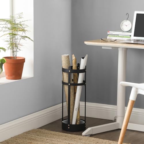 SONGMICS Umbrella Stand, Steel Round Holder Rack, 7.7 x 7.7 x 21.7 Inches - Image 5