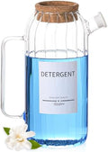 60oz Fabric Softener Dispenser,Liquid Laundry Detergent Dispenser with Lables,Laundry Detergent Container by MithrgrousLife
