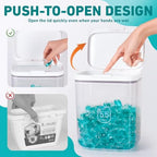 Large Capacity Laundry Powder Container With Pop-Up Lid, 5.5L and 2.8L - Image 3
