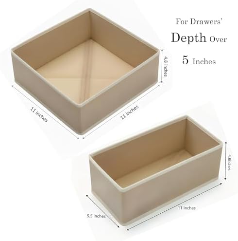Drawer Organizer Set (10, Beige) - Image 2