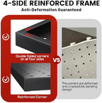 Metal Pegboard Tool Organizer, 12 x 24 in, 30 lb Capacity, 4 Pack - Image 4
