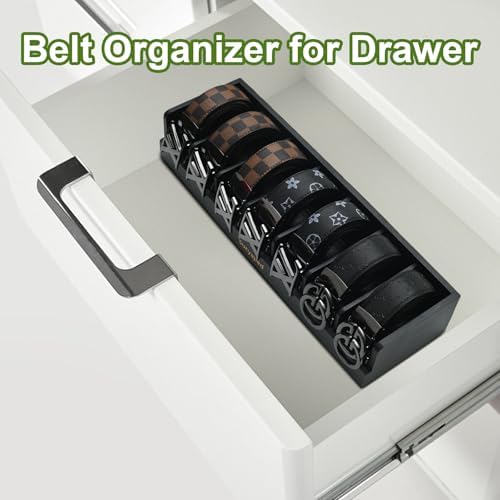 Belt Organizer, Black, 7 Compartments - Image 4