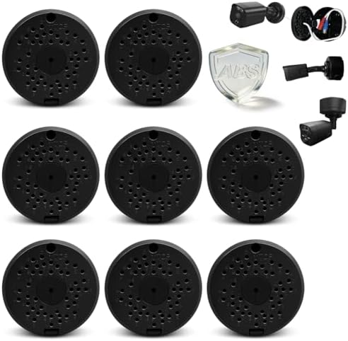ABS Plastic Security Camera Junction Box Camera Bracket Outdoor, 8Pack by OOSSXX