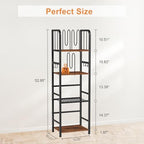 Snughome Towel Rack Free Standing 4-Tier M-Shaped Detachable Dividers, Metal Towel Storage Shelf for Bathroom, Pool Towel Rack Holder, Space-Saving Storage Organizer, Modern Bath Towel Storage Holder - Image 6