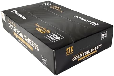 Premium Quality 9" x 10.75" Gold Interfolded Aluminum Foil Pop-Up Precut Sheets - Ideal for Storing, Grilling, Cooking Food - Aluminum Foil Wraps (6 Boxes of 200) - Image 5