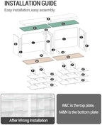 Hzuaneri Shoe Storage Bench with Cushion, Storage Bench with 24 Cubbies - Image 7