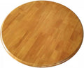 Large Lazy Susan Turntable Wooden Round Tray Rotating for Dining Table Top by HHFSST