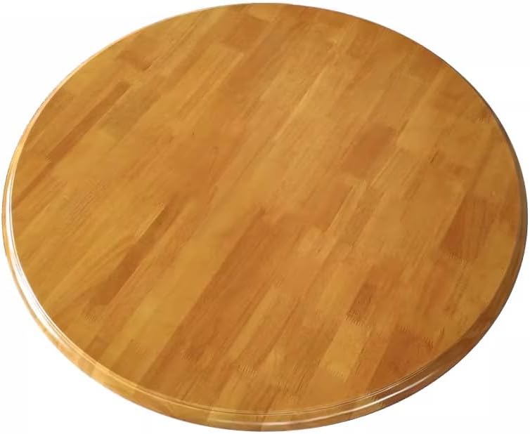 Large Lazy Susan Turntable Wooden Round Tray Rotating for Dining Table Top by HHFSST