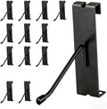 40pcs 4 inch Matte Black Gridwall Hooks for 3 x 3 Inch Grid Panels by Unknown