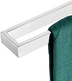 KOKOSIRI Towel Holder Chrome Bath Towel Bar Rack 24-Inch Kitchen Holder Polished Stainless Steel for Bathroom Hardware Wall Mounted, 1 Pack B4008CH-L24 by KOKOSIRI