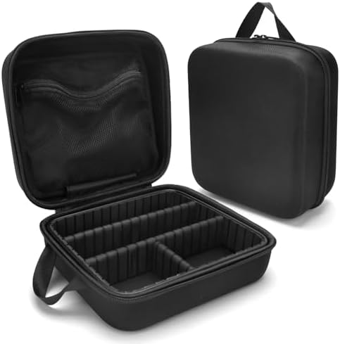 Barber Carrying Case,Barber Case, Stylist Tool Box Professional Salon Hair Cutting Grooming Kit Storage Organizer for Clippers, Scissors, Barber Supplies (Small) by ZIBARBER