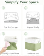 13x15x13 Inch Large Storage Bins with Cotton Rope Handles 6-Pack - Image 6