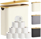 Lifewit Toilet Paper Storage Holder, Extra Large Stand Basket, 30L, White by Lifewit