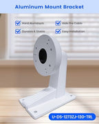 Aluminum Security Camera Wall Mount Bracket Fits Most HIK IP Dome Cameras - Image 2