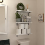 WOPITUES Floating Shelves Set of 6 for Wall Decor & Storage, White - Image 4