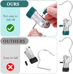 Yinder 150 Pcs Boot Hanger Clips Laundry Hooks Stainless Steel,Dark Green - Image 3