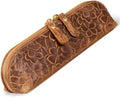 Gexmil Genuine Leather Pen Case, Hand-made Stationery Bag for Work Office by Gexmil