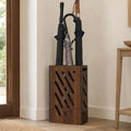 Faux Wood Umbrella Stand for Entryway, Free Standing Indoor Holder by lokubond