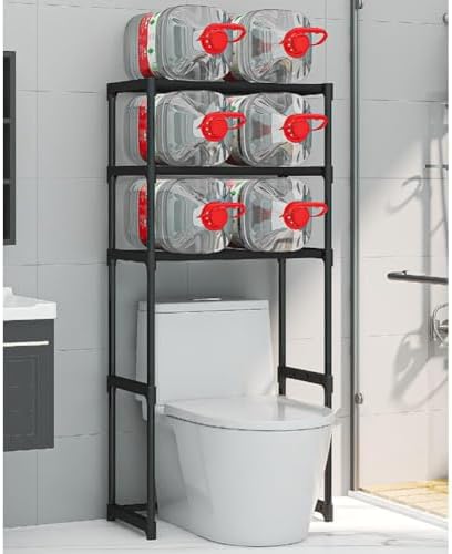 Over the Toilet Storage Rack 3 Tier Bathroom Shelf Space Saver - Image 3