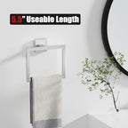15-Piece Brushed Nickel Bathroom Accessories Set 23.6 Inch Towel Bar Set. - Image 4