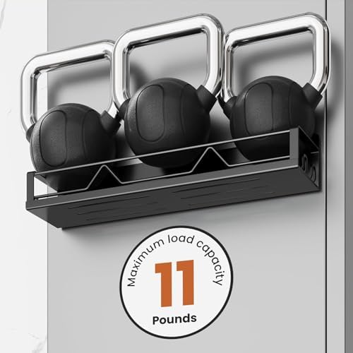 16.9 Inch Large Capacity Magnetic Spice Rack for Refrigerator Black, 6 Pack - Image 4