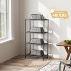 SINGAYE 4 Metal Shelves Wire Shelving Storage Shelf Adjustable Unit Pantry - Image 6