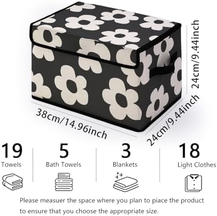 Stackable Clothes Storage Bins with Lids 3 Pack - Image 2
