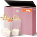 SOLEDI 180L 3-Section Laundry Hamper with Lid, Extra Large Dirty Clothes Basket with Sturdy Handles for Laundry Room & Bedroom - Durable Organizer for Sorting Laundry by SOLEDI