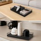 Bathroom Vanity Tray, 13" x 8" Oak Decorative Wooden Tray for Countertop - Image 5