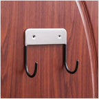 Multifunctional Stainless Steel Wall Mounted Ironing Board Hook Rack Dryer Storage Rack Practical Storage Rack Saves Space(Gray) - Image 5