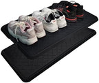 Rubber Boot Tray Shoes Tray for Entryway Multipurpose Boot Mat Trays with Raised Edge Indoor Outdoor Boots Mat for Shoes 27.5x16 Inches (2 Pack) by FDGARDEN