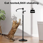 Toilet Paper Holder Free Standing, 25” H Stainless Steel Black Toilet Paper Stand, Weighted Base Floor Tissue Roll Holder for Bathroom,Toilet Roll Stand - Image 2